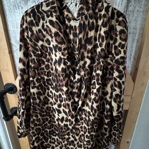 Charlotte Russe Animal Print Jacket